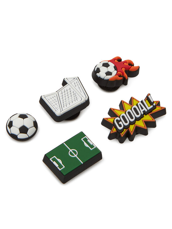 Crocs Ozdoba na topánky Crocs FUTBOL 5 PACK 10015249 Farebná