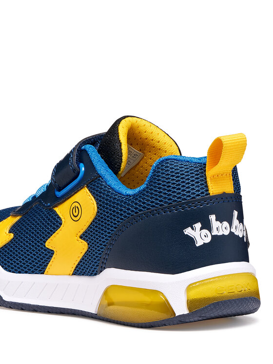 Geox Sneakersy Geox J Inek Boy J659CC 01454 C0657 D Granatowy