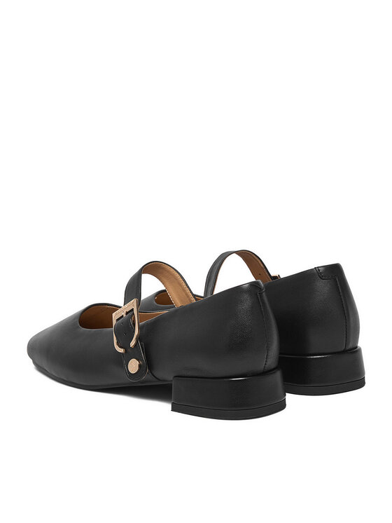 U.S. Polo Assn. Балеринки U.S. Polo Assn. Amelia001-Blk EO-AMELIA001W/GL1 Черен