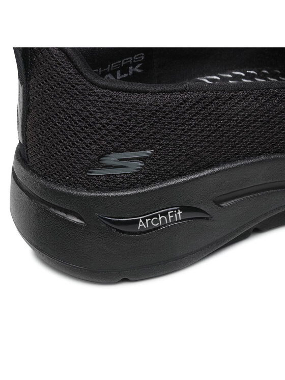 Skechers Zapatos hasta el tobillo Skechers Go Walk Arch Fit 124401/BBK Negro