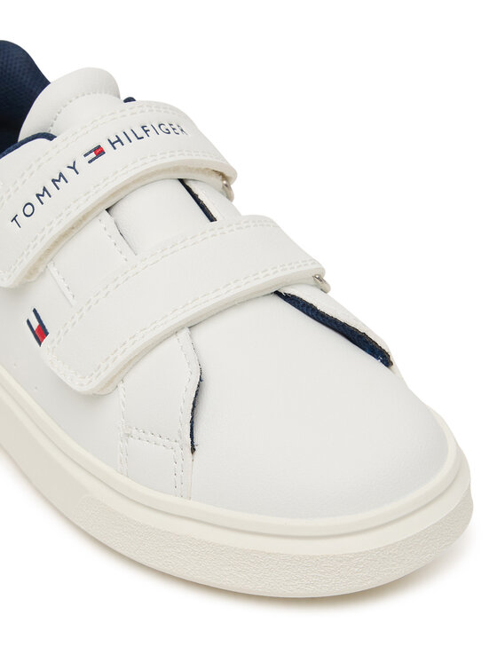 Tommy Hilfiger Superge Tommy Hilfiger Low Cut Velcro Sneaker T1X9-35216-1355 S Bela