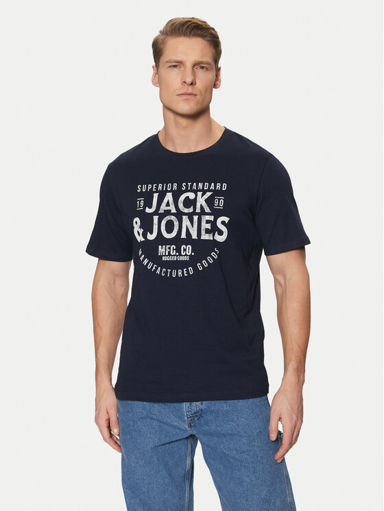 Jack & Jones Jack & Jones Komplet t-shirt majic﻿ Simon 12276424 Pisana Standard Fit