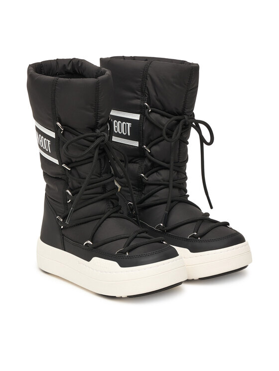 Moon Boot Снігоходи Moon Boot Jr Park Tube Lace wp 80D3440130 D Чорний