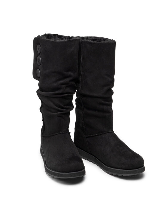 Skechers Kozačky Skechers Freezing Point 4880/BLK Černá