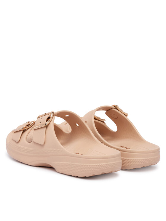 Crocs Шльопанці Crocs Saturday Metallic Buckle 213316 Рожевий