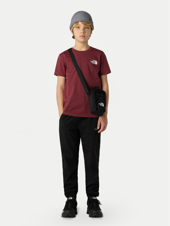 The North Face The North Face Camiseta Simple Dome NF0A87T4 Guinda/burdeos Regular Fit