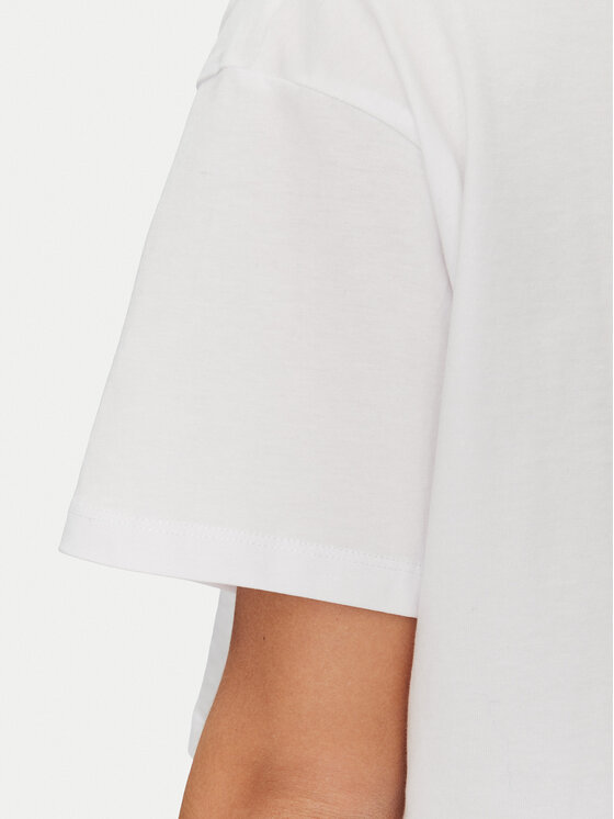 Karl Kani Karl Kani Футболка 6137873 Білий Cropped Fit