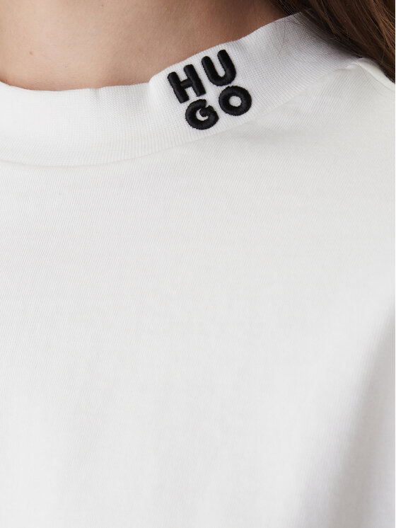 HUGO HUGO Camiseta Damelody 50561189 Blanco Regular Fit