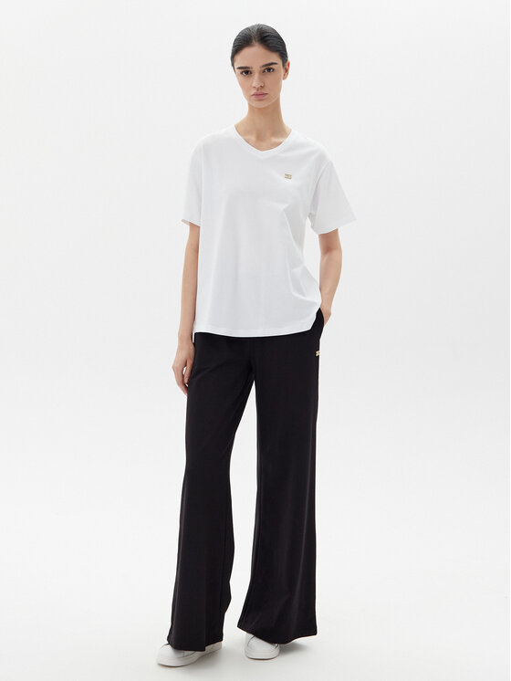 EA7 Emporio Armani EA7 Emporio Armani Футболка 7W000029 AF10373 U0002 Білий Loose Fit
