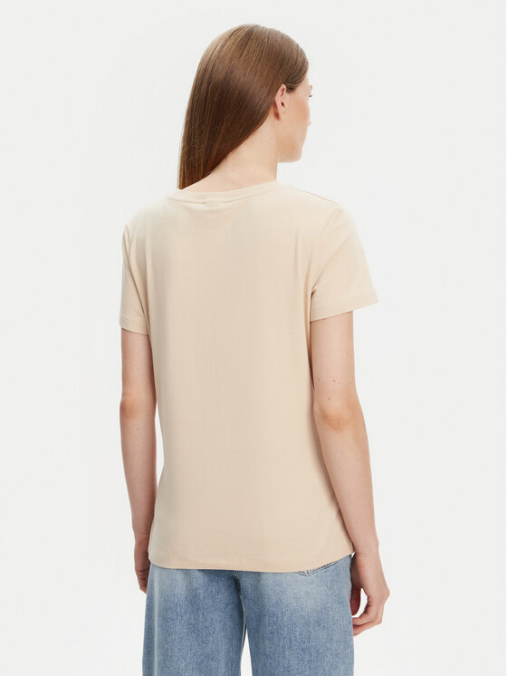 Guess Guess Футболка V3BI11 J1314 Бежевий Regular Fit