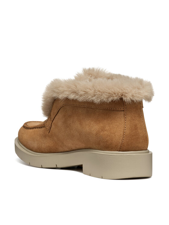 Geox Členková obuv Geox D Spherica Ec1 D36QRD 022BH C6018 Hnedá