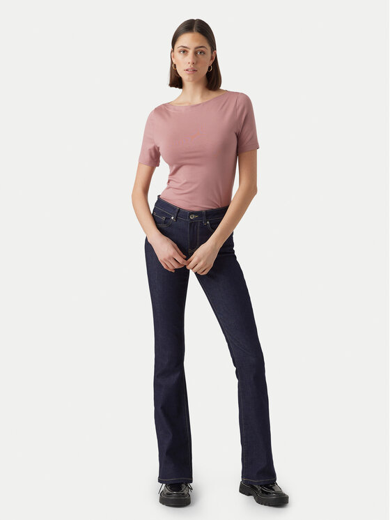 Vero Moda Vero Moda Majica Panda 10231753 Roza Regular Fit