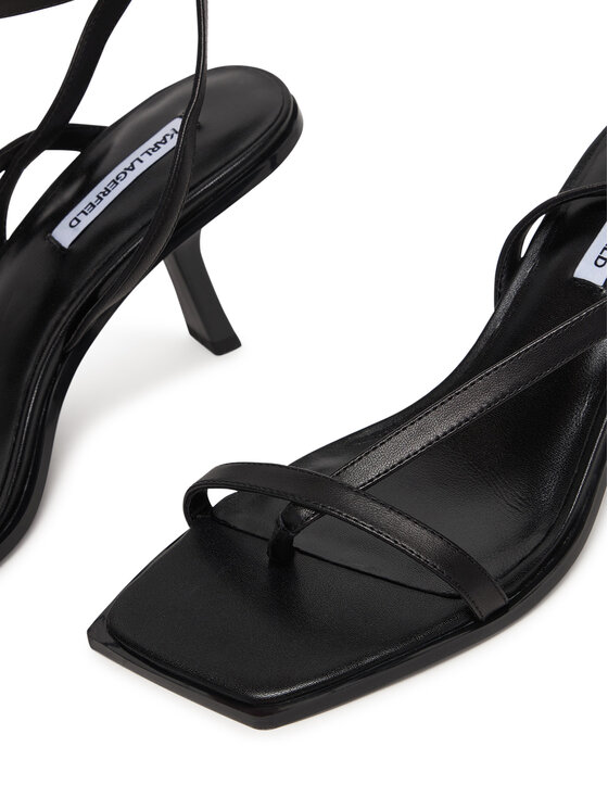 KARL LAGERFELD Босоніжки KARL LAGERFELD Karmel KL33606 Чорний