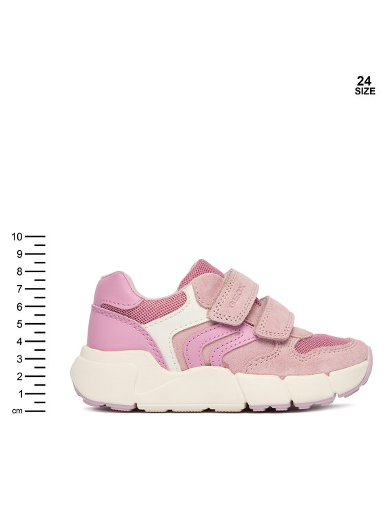 Geox Сникърси Geox B Flexyper Mini Girl B656NA 01422 C8314 S Розов