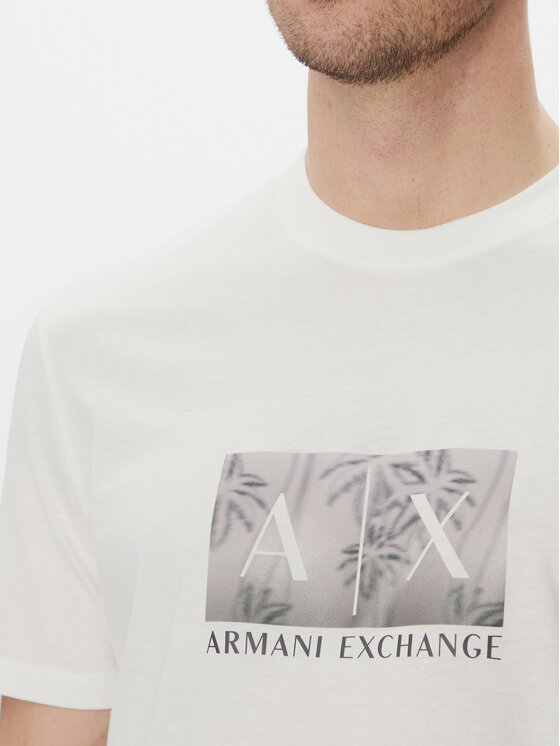 Armani Exchange Armani Exchange Футболка XM000555 AF10358 U0009 Білий Regular Fit