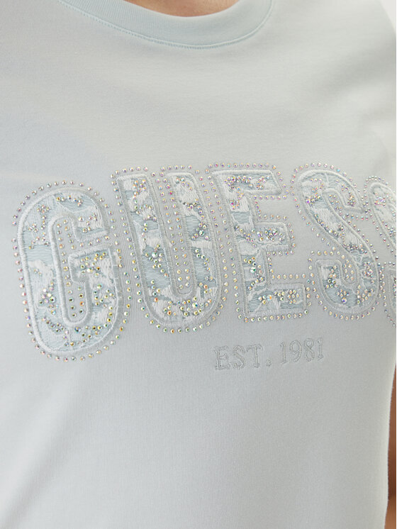 Guess Guess Camiseta W5GI04 J1314 Verde Slim Fit