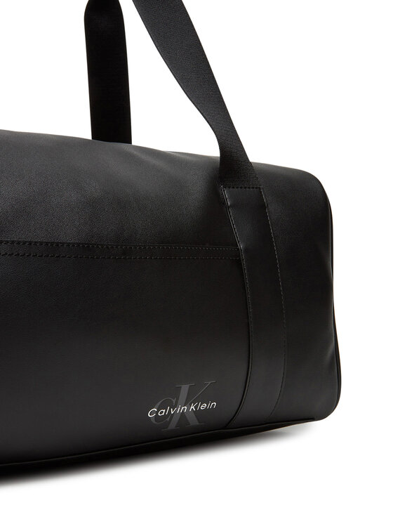 Calvin Klein Pārnēsajamā soma Calvin Klein Mono Logo Duffle 42 LV04G3054G Melns