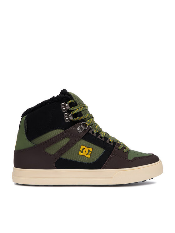 DC Shoes Sportcipők DC Shoes EO-PURE HIGH TOP WC WNT DC01802211 Sötétzöld