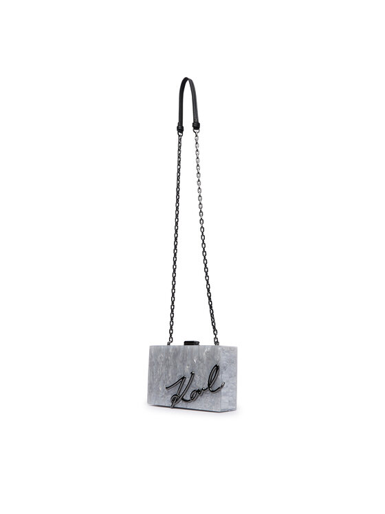 KARL LAGERFELD Torebka KARL LAGERFELD A1W30124 Biały
