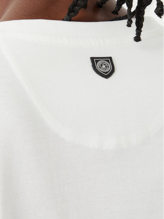 Beverly Hills Polo Club Beverly Hills Polo Club Camiseta M1608-HR Blanco Regular Fit