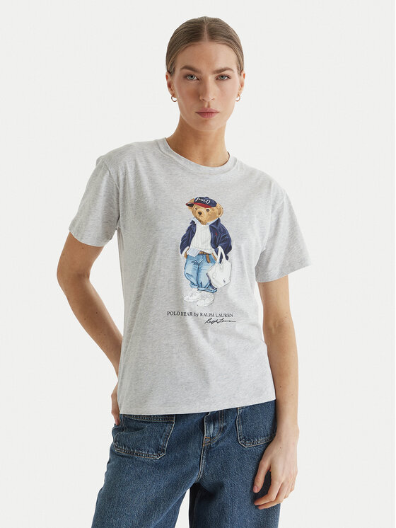 Polo Ralph Lauren Polo Ralph Lauren Camiseta 211A96261001 Gris Slim Fit
