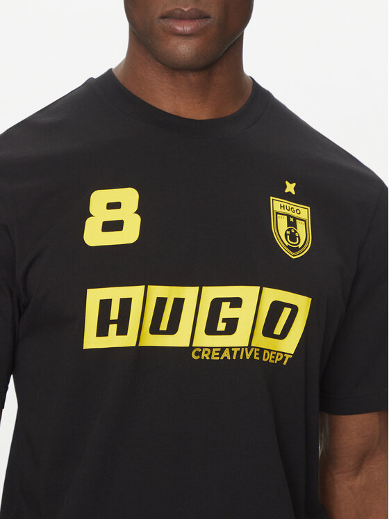 HUGO HUGO T-shirt Nebulop 50541252 Nero Regular Fit