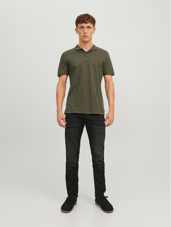 Jack & Jones Jack & Jones Polo Basic 12136516 Πράσινο Slim Fit