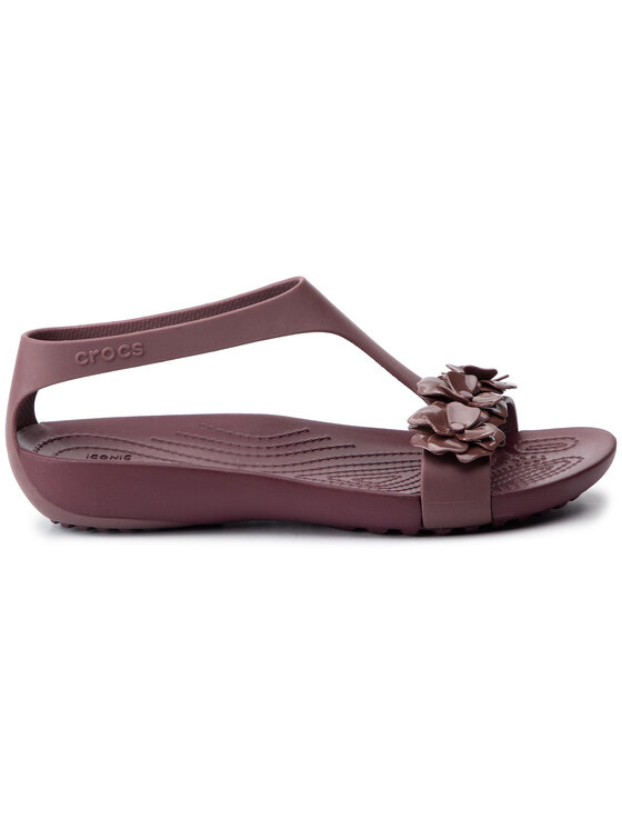 Crocs Σανδάλια Crocs Serena Embellish Sndl W 205601 Μπορντό
