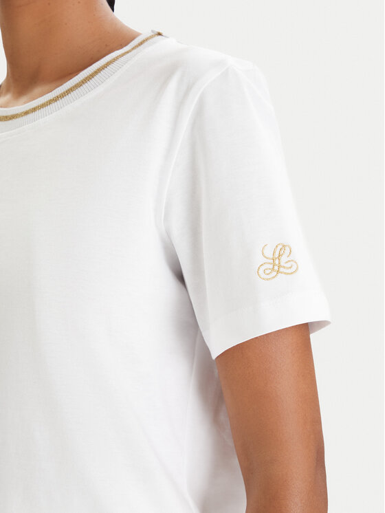 Luisa Spagnoli Luisa Spagnoli Camiseta Balearica 543152 Blanco Regular Fit