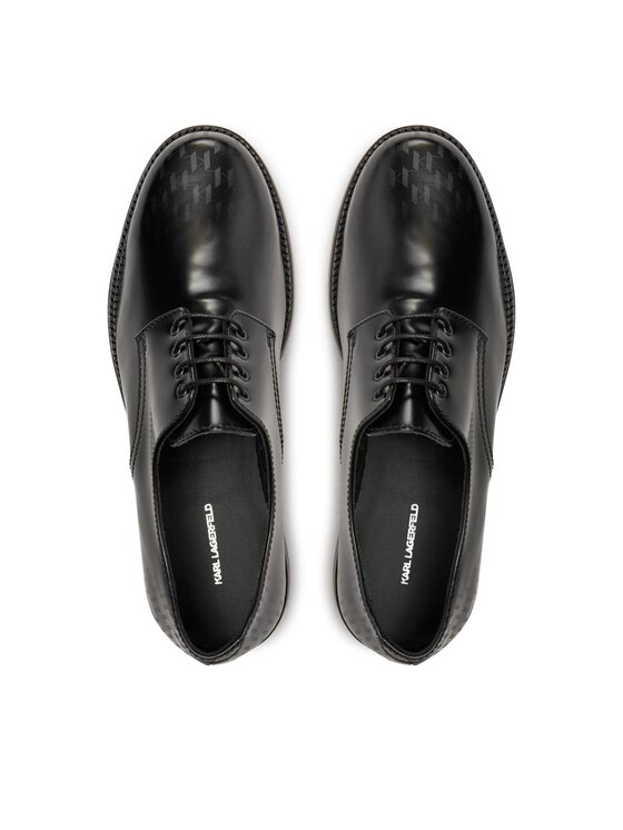 KARL LAGERFELD Półbuty KARL LAGERFELD KL11423A Czarny