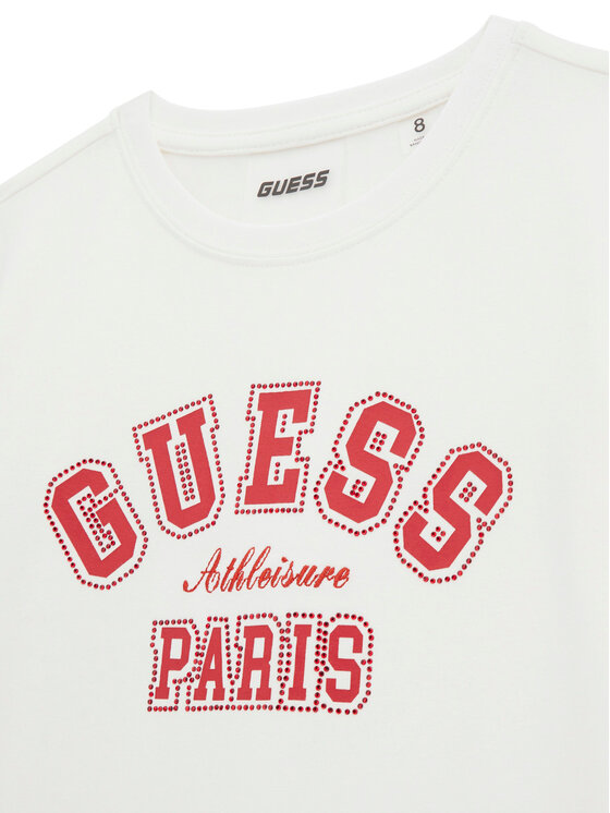 Guess Guess Camiseta J6RI41 J1314 Blanco Regular Fit
