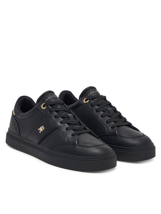 Tommy Hilfiger Sneakersy Tommy Hilfiger Th Feminine Cupsole FW0FW09600 Čierna