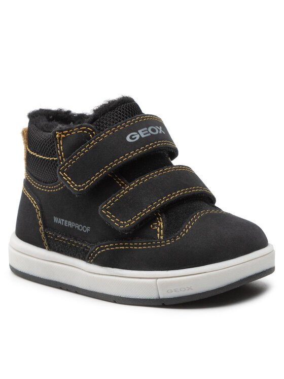 Geox Šnurovacia obuv Geox B Trottola B.Wpf A B164RA 03222 C9999 M Čierna
