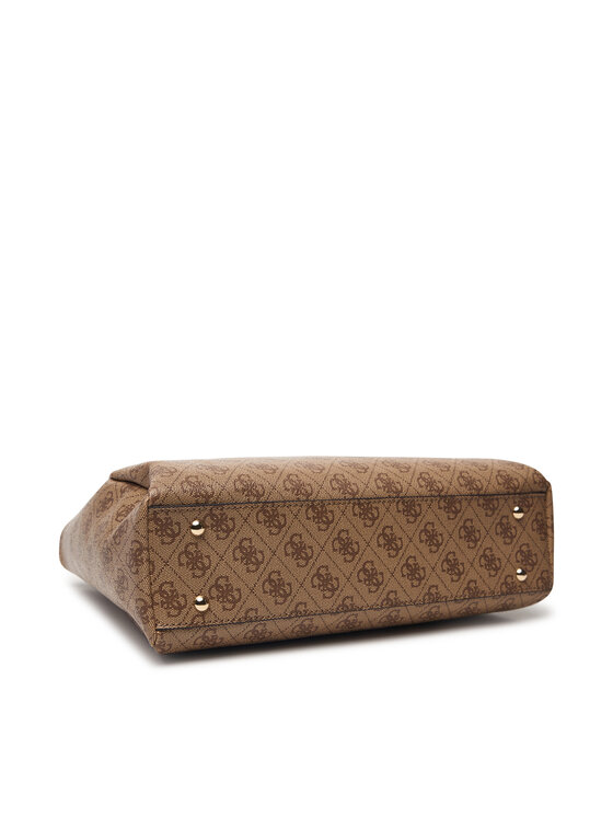 Guess Geantă Guess Lorella Logo HWSG24 84230 Bej închis