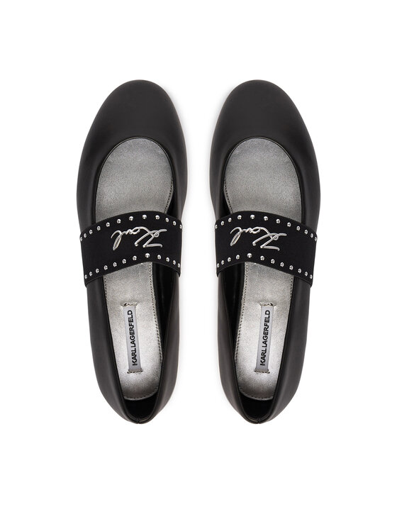 KARL LAGERFELD Balerina KARL LAGERFELD Karo KL40126A Fekete