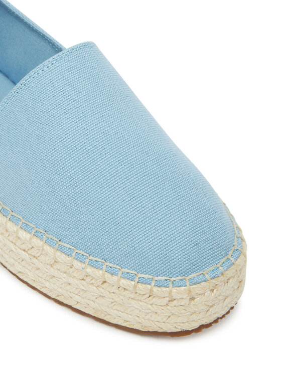 Calvin Klein Jeans Espadrile Calvin Klein Jeans Platform Espadrille Ml Cs YW0YW01871 Svetlo modra