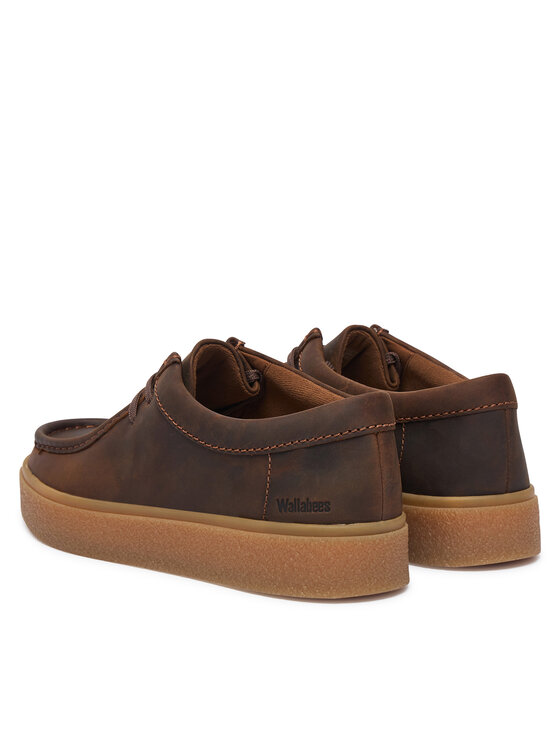 Clarks Туфлі Clarks Boxbee Walla 26328023 Коричневий