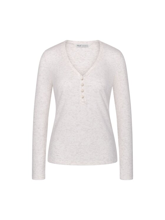 Triumph Triumph Blusa del pigiama Mix&Match 10225031 Crema Regular Fit