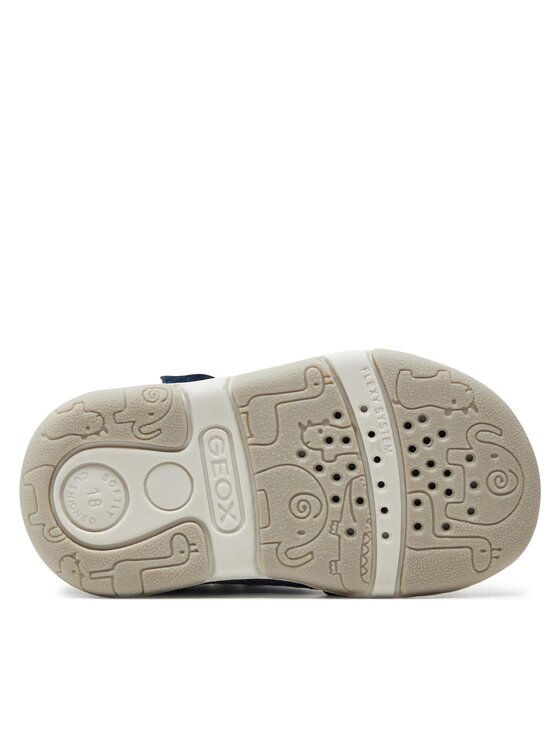Geox Sandały Geox B Sandal Tapuz Girl B450YA 054AJ C4206 Niebieski