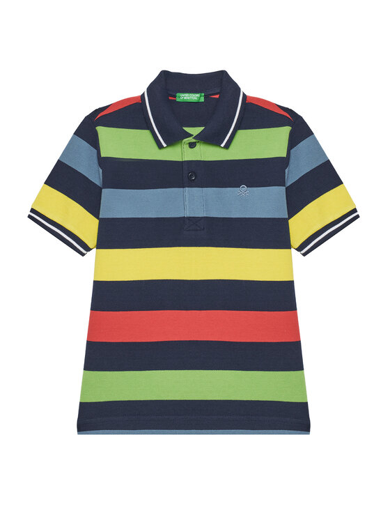 United Colors Of Benetton United Colors Of Benetton Pólóing 39QAC301T Színes Regular Fit