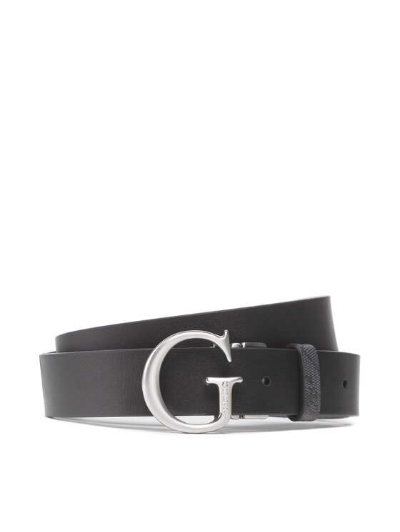 Guess Muški remen Guess Vezzola Belts BM7550 LEA30 Crna