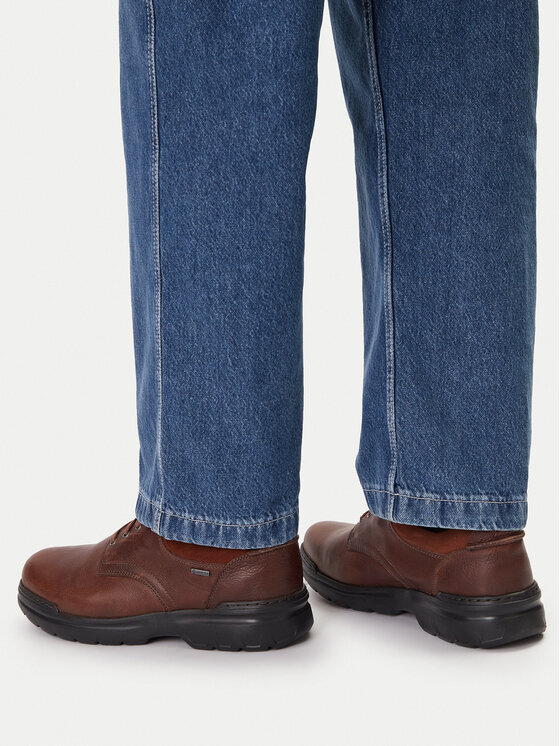 Clarks Nizki čevlji Clarks Rockie WalkGtx GORE-TEX 261734657 Rjava