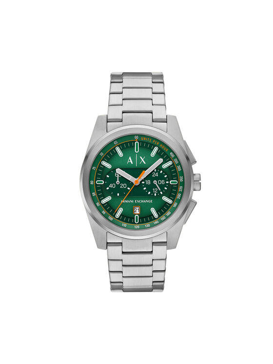 Armani Exchange Laikrodis Armani Exchange Parker Chronograph AX2862 Sidabrinė