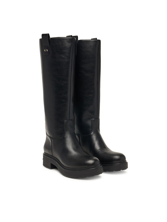 Armani Exchange Ботуши Armani Exchange XW003089 AF17451 UC001 Черен