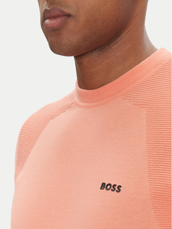 BOSS BOSS Футболка Momentum_Lite_T24 50520683 Червоний Regular Fit