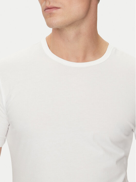 Calvin Klein Underwear Calvin Klein Underwear Marškinėlių komplektas LV00NB4185 Balta Regular Fit