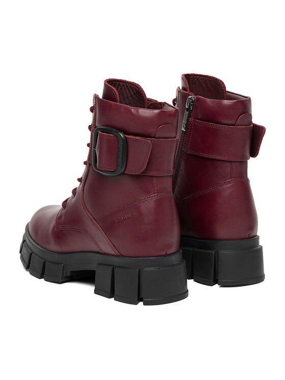 Badura Черевики Badura EO-CI12-9092-08 Бордовий
