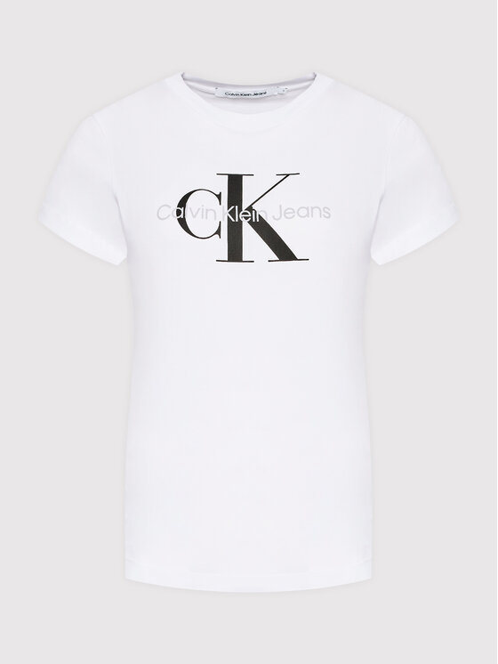 Calvin Klein Jeans Calvin Klein Jeans Camiseta J20J219142 Blanco Regular Fit