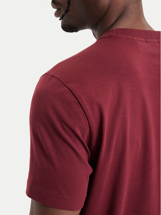 BOSS BOSS Camiseta Tee  50506373 Guinda/burdeos Regular Fit