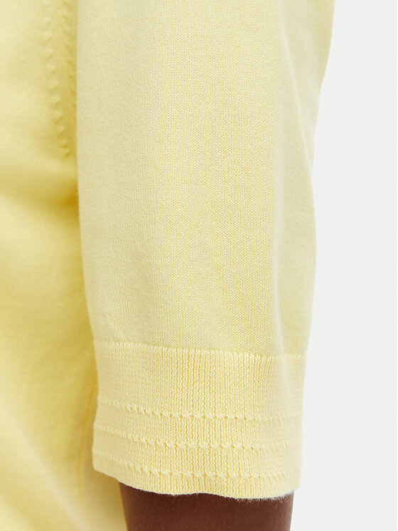 Tommy Hilfiger Tommy Hilfiger Πουλόβερ WW0WW49705 Ανοιχτό κίτρινο Regular Fit
